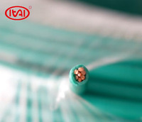 Cable de Cobre Aislado en PVC Trenzado de 450/750V, Estándar IEC 60227, Cable Eléctrico para Uso en Construcción de Viviendas, Conductor 99.997%, Cable H07V-U