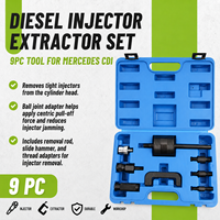 Kit d'extraction d'injecteurs diesel CDI pour Mercedes Benz OM611 OM612 OM613 avec marteau à inertie, extracteur d'injecteurs Common Rail