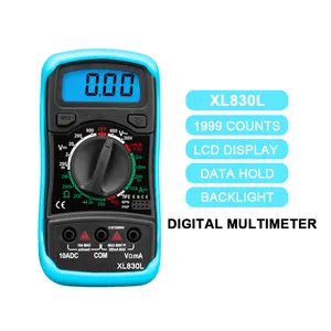 Màn Hình LCD Kỹ Thuật Số XL830L Vôn Kế Ampe Kế Đồng Hồ Vạn Năng Mạch OHM VOLT Tester Đồng Hồ Vạn Năng Kỹ Thuật Số