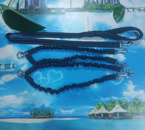 दो कुत्तों पट्टा युग्मक डबल जुड़वां नेतृत्व चलने कुत्ते Leashes - Product Image 6