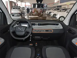 Wuling Hongguang mini ev 2020 détendu 120km voiture de charge nouveau hummer gauche Hand-drive 3 portes 4 places ev voiture d'occasion