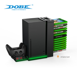 DOBE <strong>Space</strong>-Saving <strong>Game</strong> Disc Storage Charging Station Vertical Stand for <strong>XBox</strong> Series X <strong>Game</strong> Console Accessories - Product Image 2