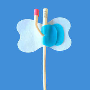 8x12cm pemegang stabilisasi kateter steril sekali pakai untuk perangkat fiksasi tabung drainase kateter uretra - Product Image 5