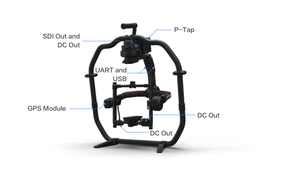 Tock rigoriginal onina <span class=keywords><strong>2</strong></span> Profprofesional Ombo soporte de cámaras a 30 lbs uil-in Gonin y compatible para onI I 3 3 Flight ontroller - Product Image 4