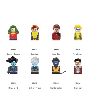 Mini Super <strong>Bricks</strong> <strong>Bats</strong> Building Blocks Toy Spiders America Team Leader Action Figures Thunder God Dolls Model Kids Gift - Product Image 4