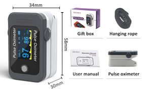 Fabrication Berry Télémonitoring Oxymètre de pouls 4G avec capteur de doigt Source d'alimentation électrique - Product Image 3