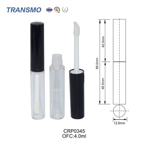 Tubes de gloss à lèvres miniatures de 4 ml, emballage de correcteur liquide, tubes de gloss à lèvres de 5 ml, tube de gloss à lèvres personnalisé - Product Image 2