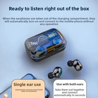 Écouteurs TWS OEM M10 avec chipset JL, Bluetooth 5.4, réduction de bruit ENC, intra-auriculaires sans fil, étanches IPX5, commande vocale pour la course à pied