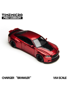 Nuevo y Popular Coche de Policía Dodge Charger Brawler LSPD de Aleación Fundida a Presión, Miniatura 1:64 sin Ruedas, Juguetes Coleccionables para Festivales - Product Image 2