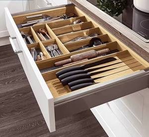 עיצוב <span class=keywords><strong>2025</strong></span> ארון מטבח באיכות גבוהה ארון מטבח מודולרי עץ מודרני ארון בגדים - Product Image 4