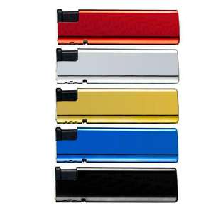 Encendedor de Metal Personalizado Resistente al Viento, Recargable con Butano, para Regalos Promocionales al por Mayor - Product Image 1