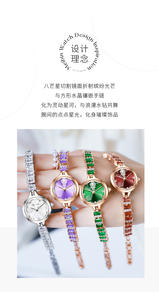 Fashionable Women's <b>Wristwatches</b> with Water Resistant Quartz Movement in a Luxury Jewelry Collection - Product Image 5