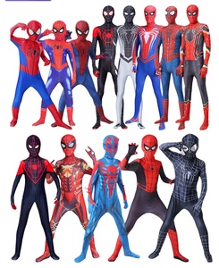 Costume da <span class=keywords><strong>Spiderman</strong></span> per Adulti, Tuta Personalizzabile Unisex per Feste in Maschera, Halloween e Cosplay con Maschera - Product Image 1
