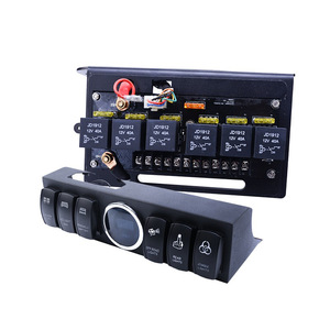 กล่องรีเลย์ระบบควบคุมสวิตช์ 6 ทาง 12V DC ไฟ LED สำหรับรถออฟโรด - Product Image 3