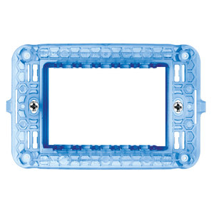 Supporto armatura a 3 moduli per scatole rettangolari 44 a03 per moto e Auto da corsa con sistema 44 AVE - Product Image 1