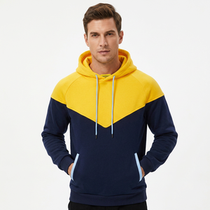 High Quality Cotton French Terry Regular Fit Hoodie <b>Thick</b> <b>Fleece</b> Breathable Quick Dry Casual Winter Plain Blank Custom Men Clush - Product Image 1