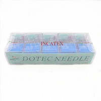 500 aiguilles à broder authentiques DOTEC DBXK5 65/9 70/10 75/11 80/12 90/14 pour machine à broder Tajima Barudan SWF Chine