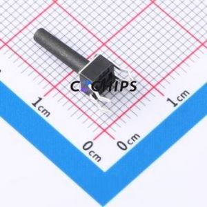 KH-4.5X4.5X13H-TJ Tactile Switch Through hole Component (THT)-4P,4.5x4.5mm Switch 4.5mm 4.5mm 13mm - Product Image 2