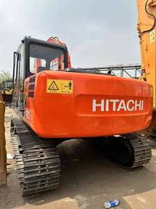 Excavadora de cadenas usada grande Hitachi EX120, precio de fábrica y en buen estado, modelos EX 120 EX120-5 ZX30U ZX130W ZX70 - Product Image 2