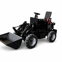 Chargeuse compacte sur chenilles 4x4 à moteur diesel pour travaux de construction à vendre