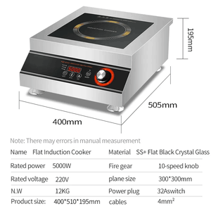 Cuisine commerciale <span class=keywords><strong>Induction</strong></span> 3500w électrique commercial industriel <span class=keywords><strong>wok</strong></span> station cuisinière à <span class=keywords><strong>induction</strong></span> - Product Image 6