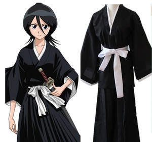 ชุดกิโมโนญี่ปุ่น Kuchiki ชุดแฟนซีคอสเพลย์อนิเมะแบบหรูหราความตาย - Product Image 5
