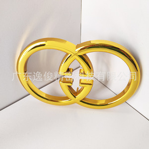 Round Ring <b>Sofa</b> Decorative Buckles 170Mm Plastic <b>Gold</b> Glossy Contemporary Furniture Hardware Durable - Product Image 3