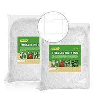 Filet de treillis en nylon robuste moderne pour jardin, support pour plantes grimpantes, légumes, fruits, fleurs 5ftX15ft