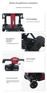 Scooter de Movilidad Plegable Modelo 2026 para Personas Mayores, Scooter Eléctrico Ligero de Cuatro Ruedas para Discapacitados - Product Image 2