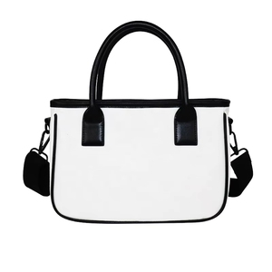 Sac fourre-tout personnalisé en feutre de laine épaisse pour femme, grande capacité, portable, avec fermeture, grand sac de rangement en feutre pour le shopping - Product Image 4
