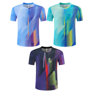 เสื้อยืดโพลีเอสเตอร์ 100% แห้งเร็ว ระบายอากาศดี เหมาะสำหรับวิ่ง  เสื้อยืดแบบซับลิเมชั่น ของขวัญในรูปแบบเสื้อยืดซับลิเมชั่น - Product Image 3