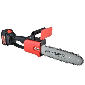 Tronçonneuse électrique sans fil au lithium-ion sans balais, guide-chaîne de 12 pouces, puissance de 1200 W, qualité industrielle pour l'abattage en extérieur et l'usage domestique - Product Image 2