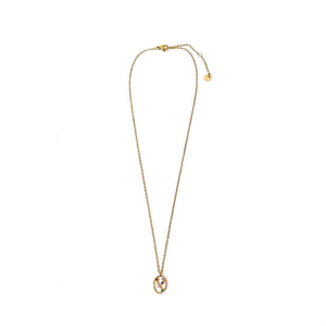 Collana con Ciondolo a Cuore Taurus in Diamanti, Placcata Oro in Acciaio Inossidabile, Stile Classico per Uso Quotidiano, Gioiello Unisex, Regalo - Product Image 2