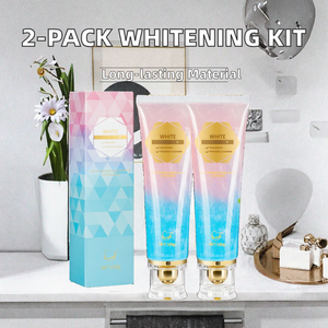 Kunden spezifische 2er-Pack Niacin amid Intensive Zahnpasta zur Entfernung von frischem Atem und Flecken Mehrzweck-Zahnweiß-Zubehör - Product Image 2