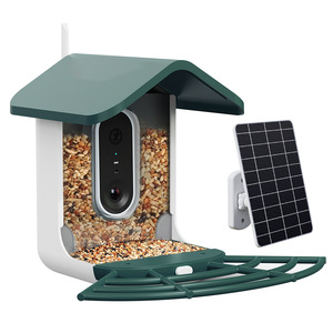 Nouvelle mangeoire automatique intelligente pour oiseaux, extérieure, étanche, avec reconnaissance IA, solaire, sans fil, équipement d'alimentation pour animaux avec bols, Chine, 1600g - Product Image 6