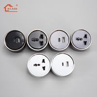 Rail de prise murale électrique de haute qualité à installation facile, avec ports USB-C universels et mise à la terre automatique, pour usage domestique