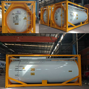 Contenedor cisterna Fuwu de 20 pies con tanque compuesto de acero y plástico para almacenamiento y transporte de gas natural licuado - Product Image 4