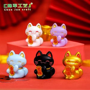 Poupées Weij Micro-Paysage Créatives, Mignonnes, Porte-Bonheur et Attirant la Richesse, Accessoires Décoratifs DIY, Petite Décoration de Bureau de Voiture - Product Image 3