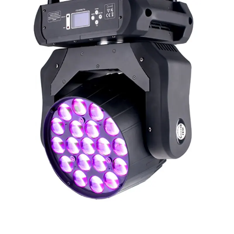 DMX RDM RGBW зум 19x12 Вт пчелиный глаз светодиодные движущиеся фары для концертного освещения сцены