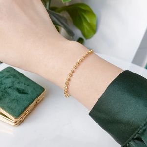 Xinfly - Brazalete de Cadena con Forma de Linterna de Oro Sólido de 18 Quilates, Brazalete Tradicional Chino, Joyería Fina Au750, Oro de 18 Quilates - Product Image 5