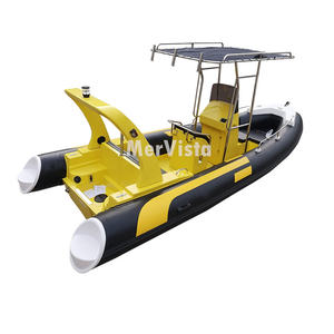 Ce – <span class=keywords><strong>petit</strong></span> Bateau côtelé en plastique de course, en caoutchouc, Console centrale en aluminium, zodiaque, Pvc, pour sports nautiques, 580 - Product Image 3