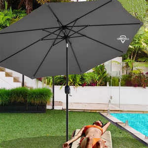 Sombrilla de Patio Grande para Exteriores, con Base, Estilo Balinés, para Mesa de Jardín, Venta al Por Mayor Directo de Fábrica en China - Product Image 4