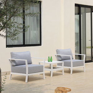 Mesas <span class=keywords><strong>de</strong></span> <span class=keywords><strong>Noche</strong></span> OSMEN Shangri-La para Exteriores, Estilo Europeo <span class=keywords><strong>de</strong></span> Lujo, Aluminio Moderno, Resistentes <span class=keywords><strong>al</strong></span> Agua y a los Rayos UV - Product Image 3