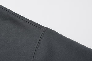 Suéter Holgado con Cuello Caído para Mujer, Diseño Estampado en la Parte Delantera, Tejido Transpirable, Otoño Invierno 2025 - Product Image 4