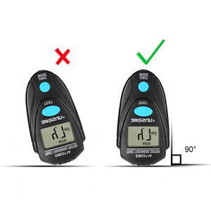 جهاز قياس السماكة الرقمي All-sun EM2271A لقياس طلاء السيارات، يقيس حتى <span class=keywords><strong>2</strong></span>.<span class=keywords><strong>2</strong></span> مم/80 ميل، مع شاشة LCD وخاصية تثبيت البيانات - Product Image 5