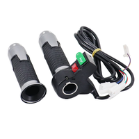 Accessoires pour trottinette électrique Citycoco : interrupteur de guidon universel 12V-72V à trois vitesses, poignée d'accélérateur rotative