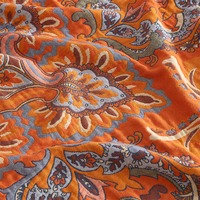 Doux Vintage Floral Boho Lit Couverture Rayé Motif 100% Coton Mousseline Reine/Roi Taille En Gros Pique-Nique Bohème Jeter Couvertures