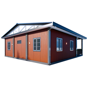 Villa Prefabbricata di Lusso Moderna Importata, Casa Container Assemblabile da 40 Piedi con 3 Camere da Letto e Planimetria dalla Cina - Product Image 2