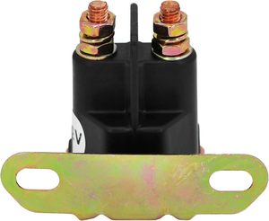 Solénoïde de démarrage 334009B 12 Volts en plastique et cuivre pour tondeuses MTD & Toro Remplace OEM #725-1426 925-1426 9251426A 112-0309 Noir - Product Image 4
