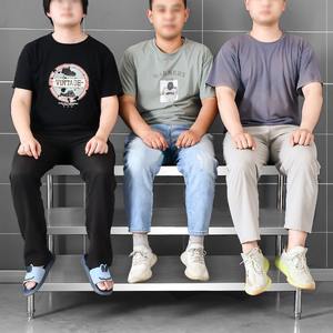 Table de travail de grande taille en acier inoxydable 304 de haute qualité avec étagère inférieure réglable, table de préparation alimentaire, <span class=keywords><strong>banc</strong></span> de travail de cuisine - Product Image 1